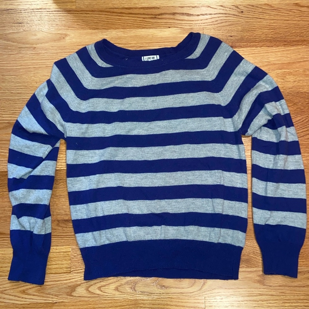 Striped Crewneck Sweater